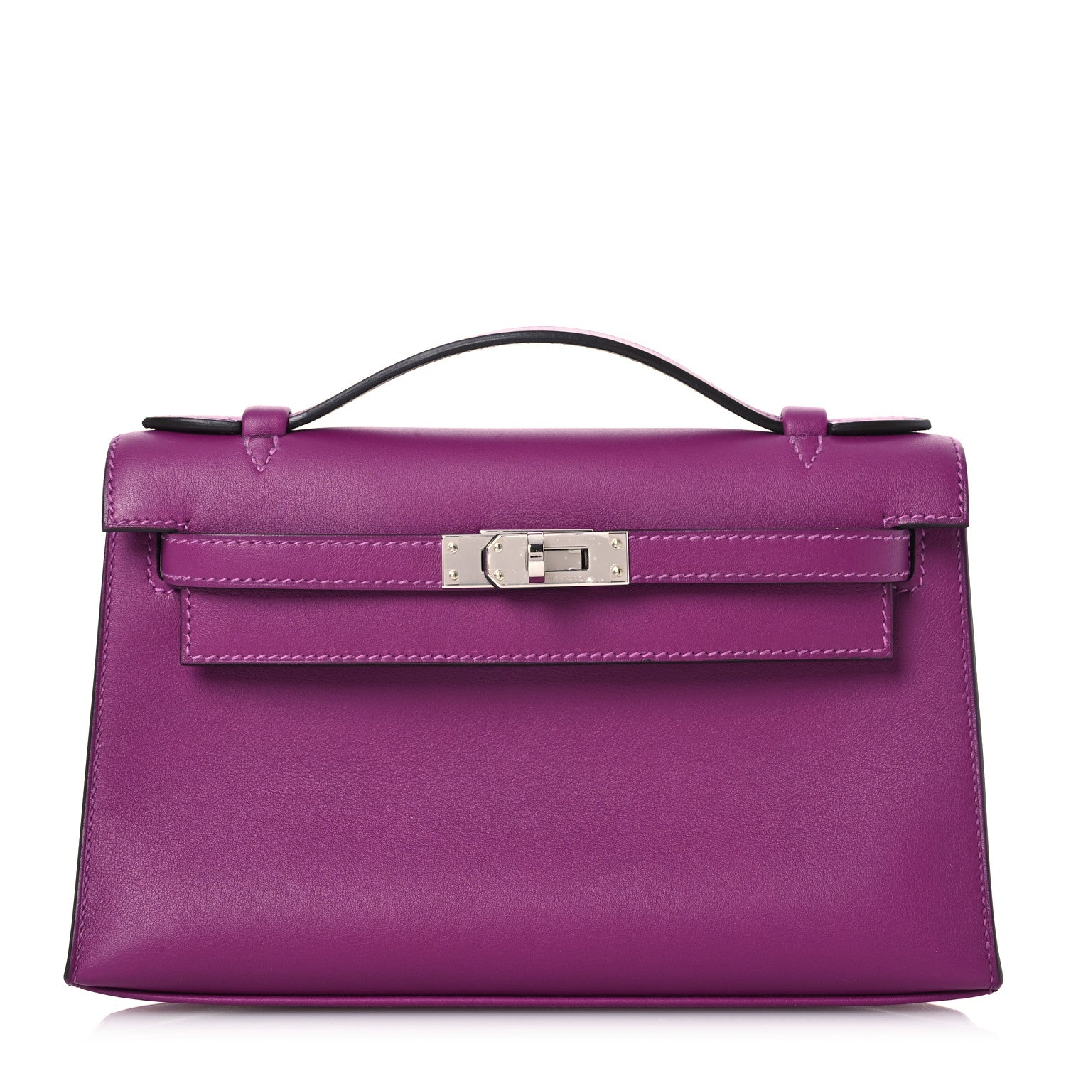 Hermes Swift Kelly Pochette Clutch Anemone 1 of 15