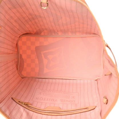 Louis Vuitton Damier Azur Tahitienne Neverfull MM 5 of 11