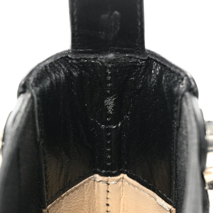 Christian Louboutin Calfskin Spikita Booty 85 Ankle Boots 37 Black 9 of 12