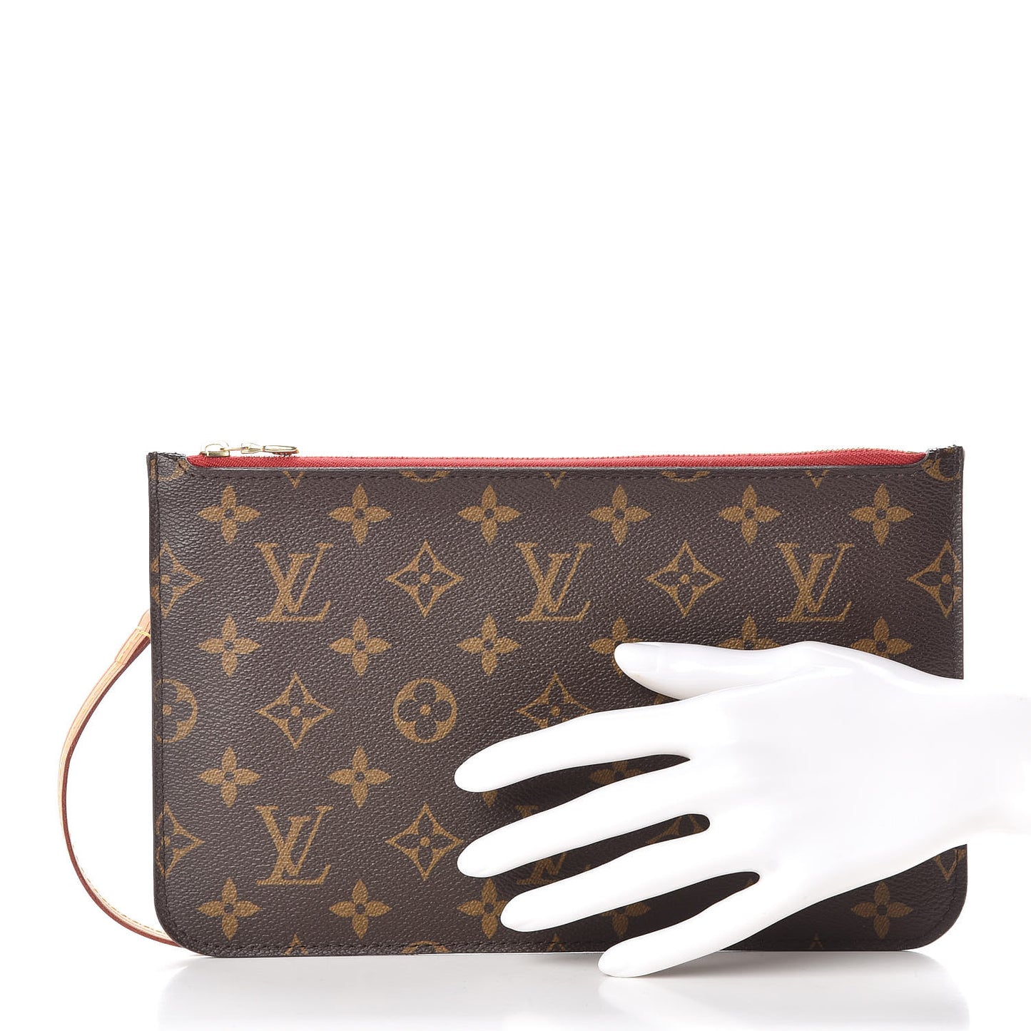 Monogram Neverfull MM GM Pochette Cherry