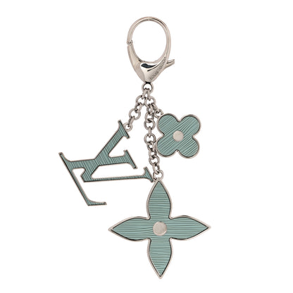 Louis Vuitton Fleur d'Epi Bag Charm Green 1 of 3