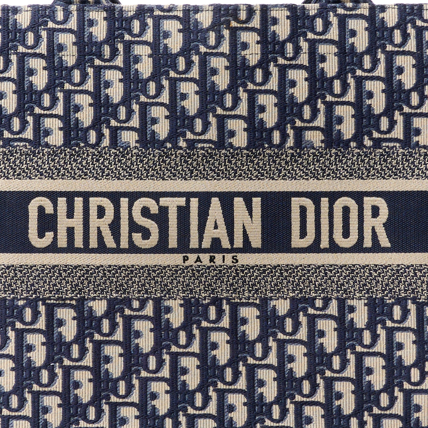 Oblique Medium Book Tote Blue Multicolor