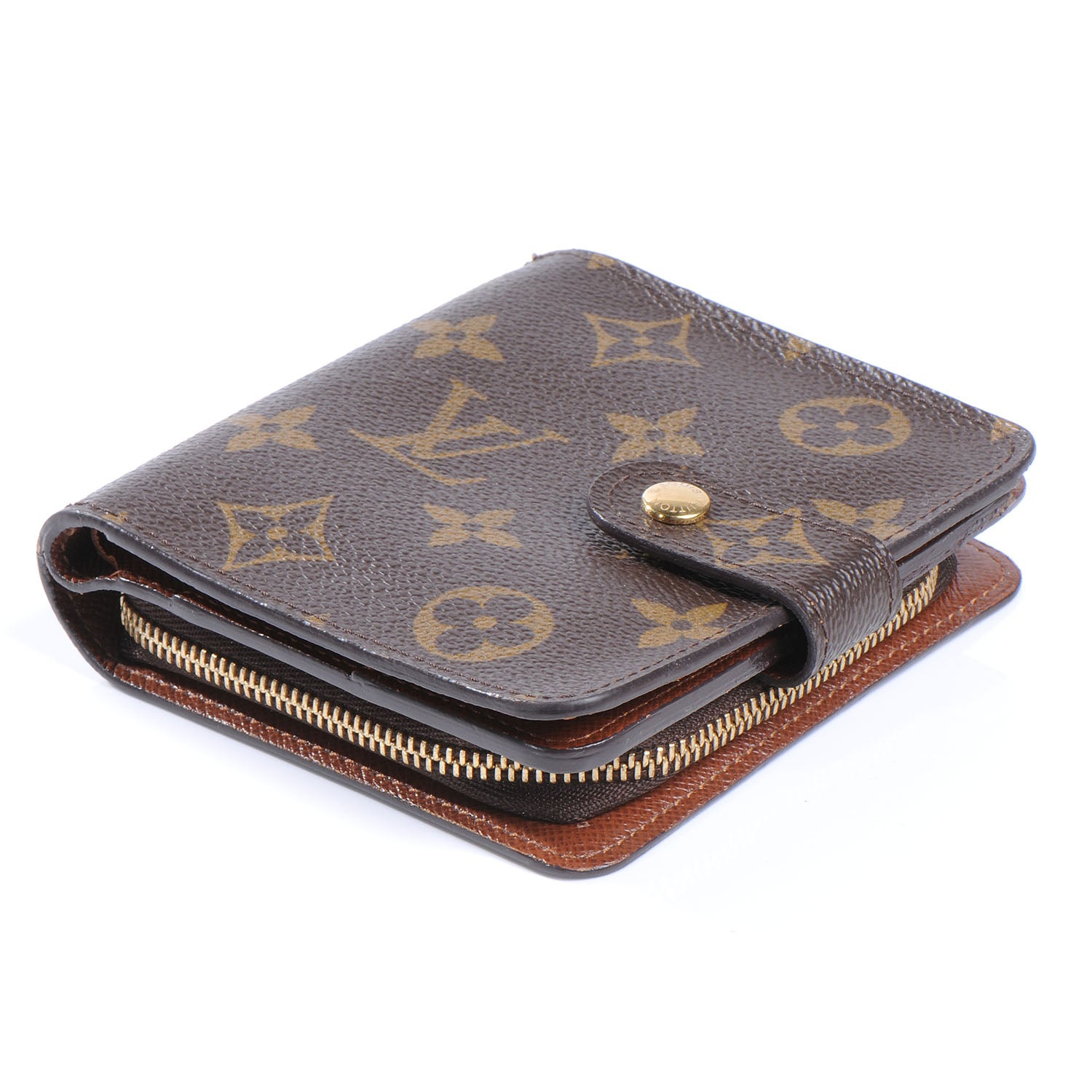 Louis Vuitton Monogram Compact Zippe Zipped Wallet 4 of 7