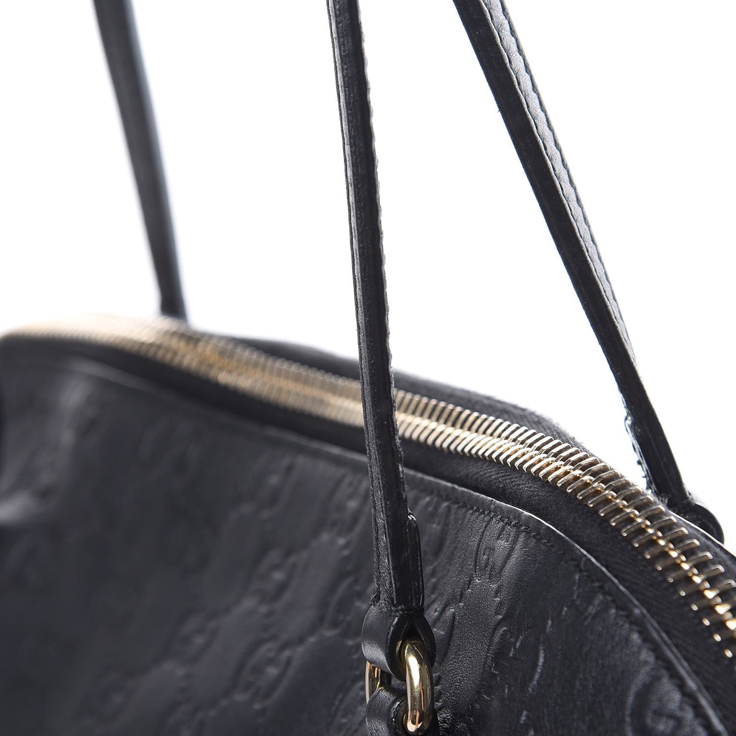 Guccissima Medium Bree Shoulder Bag Black