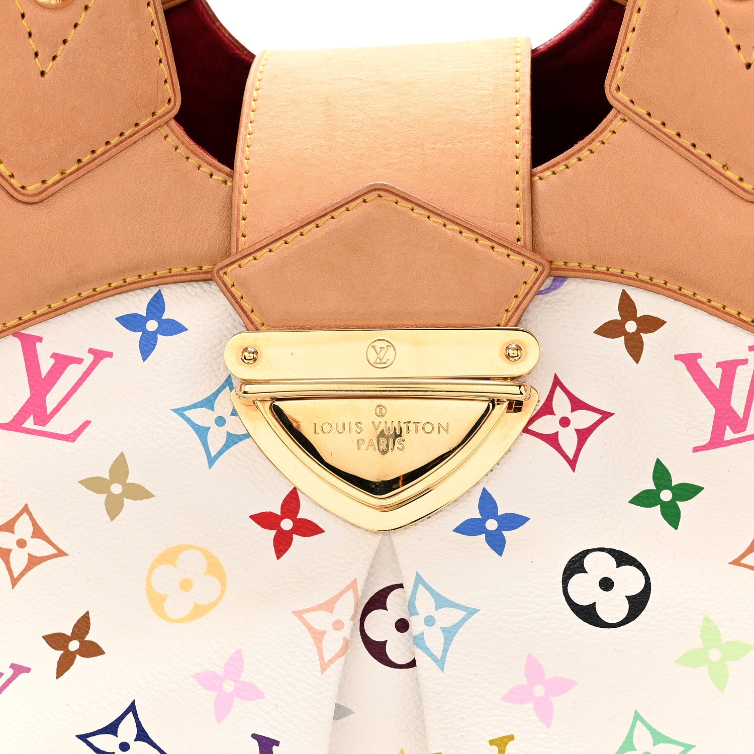 Louis Vuitton Monogram Multicolor Ursula White 7 of 11