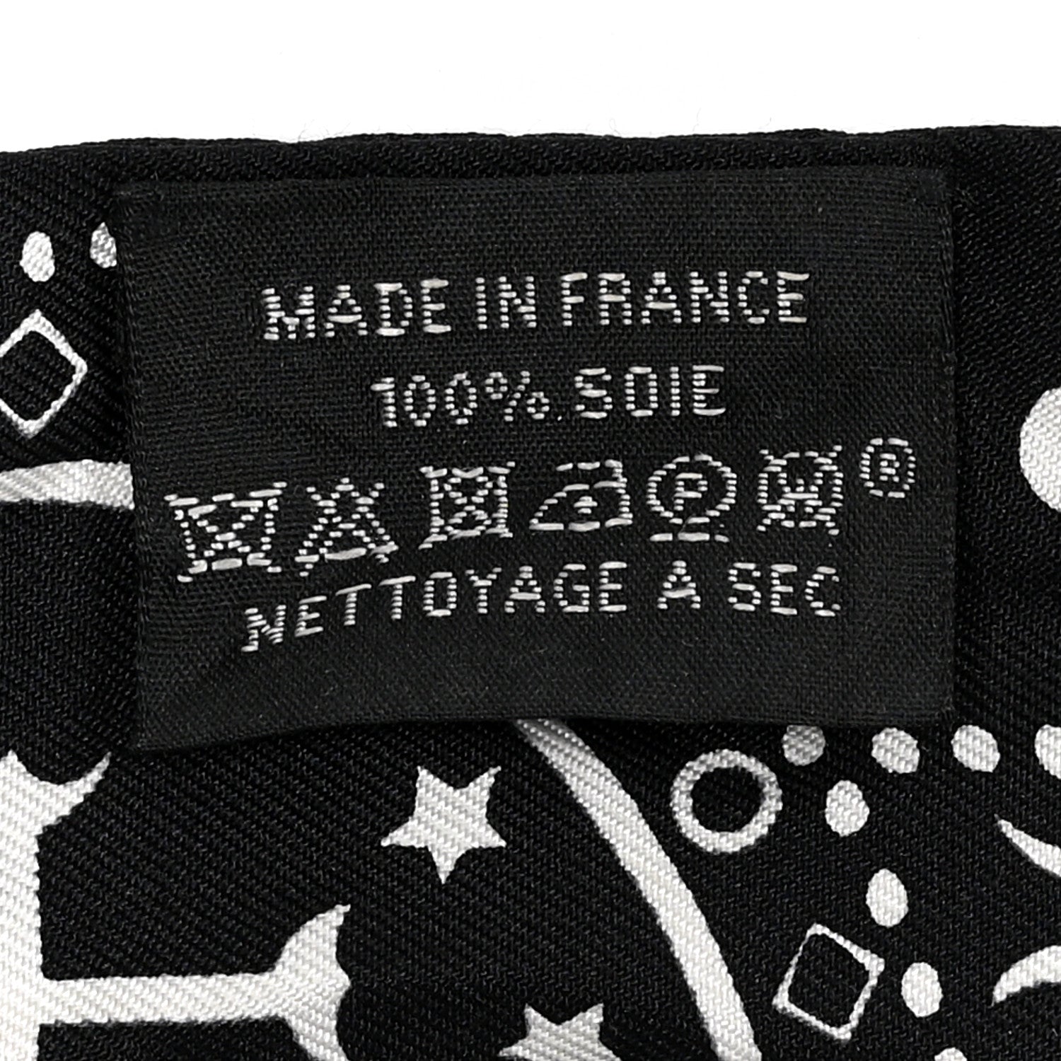 Hermes Silk Entre Ciel Et Mer Twilly Black White 4 of 5