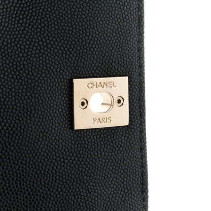 Chanel Caviar Quilted Extra Mini Coco Handle Flap Black 6 of 12