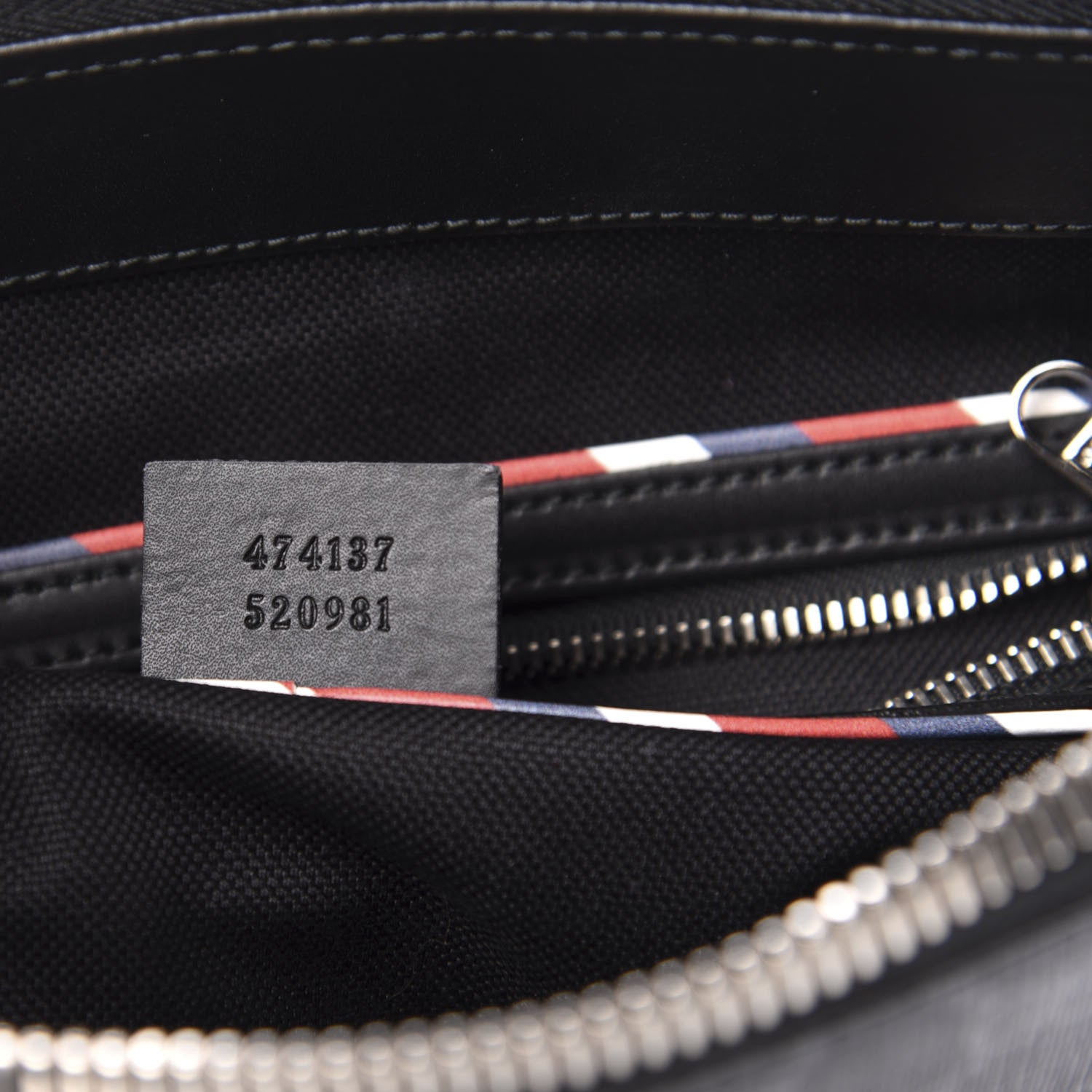 Gucci GG Supreme Monogram Night Courrier Flat Messenger Bag Black Multicolor 8 of 12