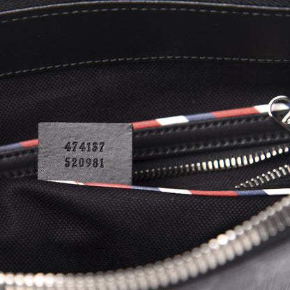 Gucci GG Supreme Monogram Night Courrier Flat Messenger Bag Black Multicolor 8 of 12