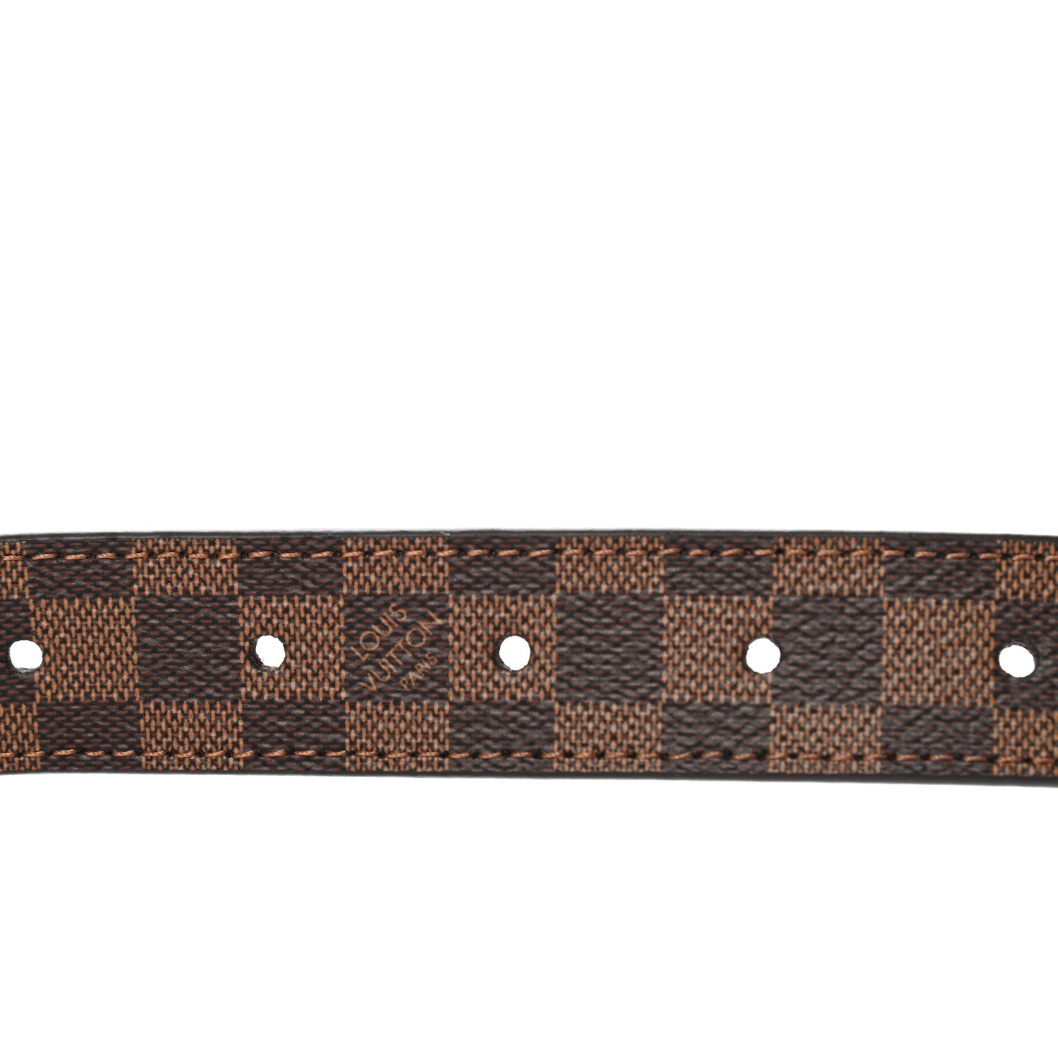 Louis Vuitton Damier Ebene Mini 25mm Belt 80 32 3 of 7