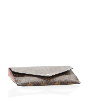 Louis Vuitton Monogram Jeanne Wallet Rose Ballerine 2 of 6
