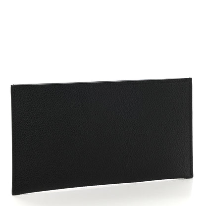 Louis Vuitton Calfskin Felicie Chain Wallet Card Holder Insert Black 3 of 7