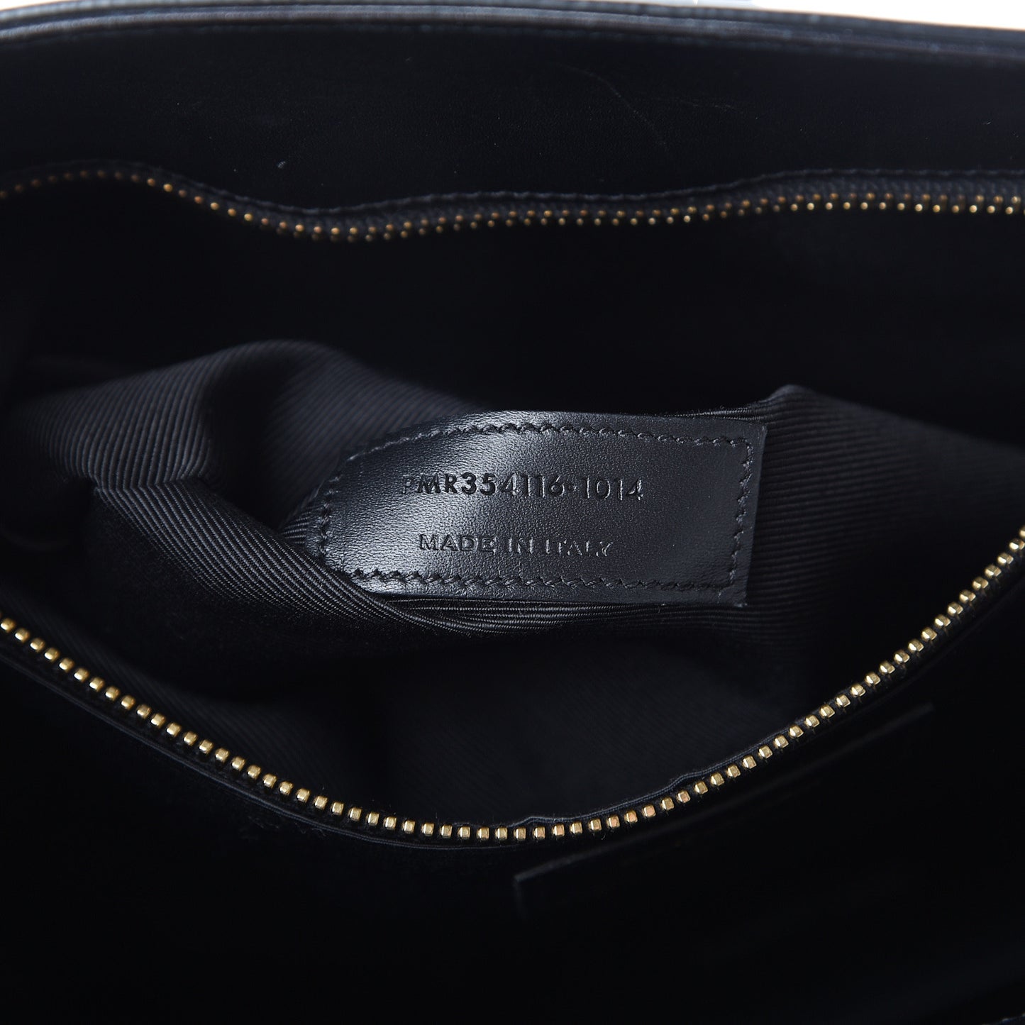 Soft Calfskin Monogram Cassandre Shopper Black