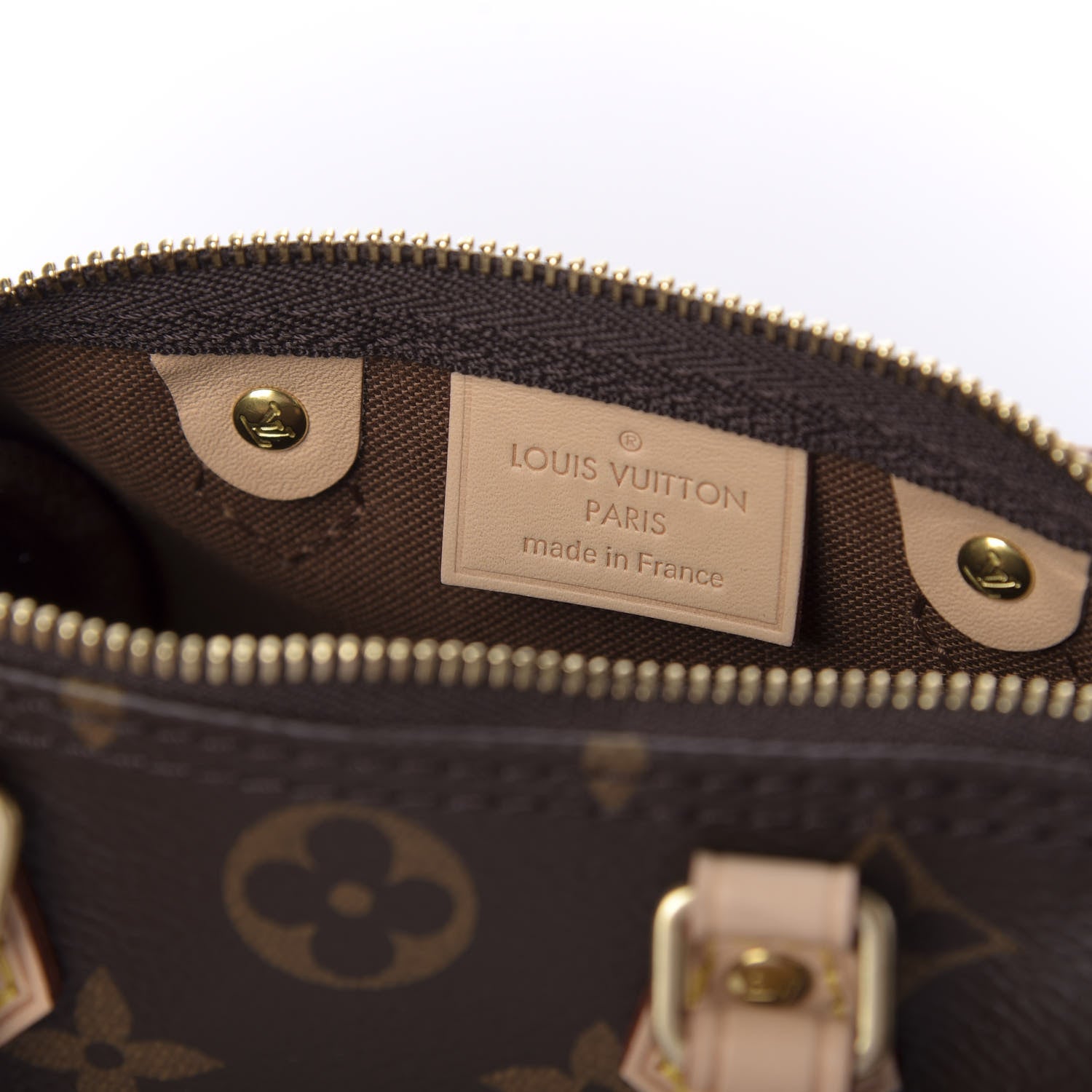 Louis Vuitton Monogram Nano Speedy 8 of 10