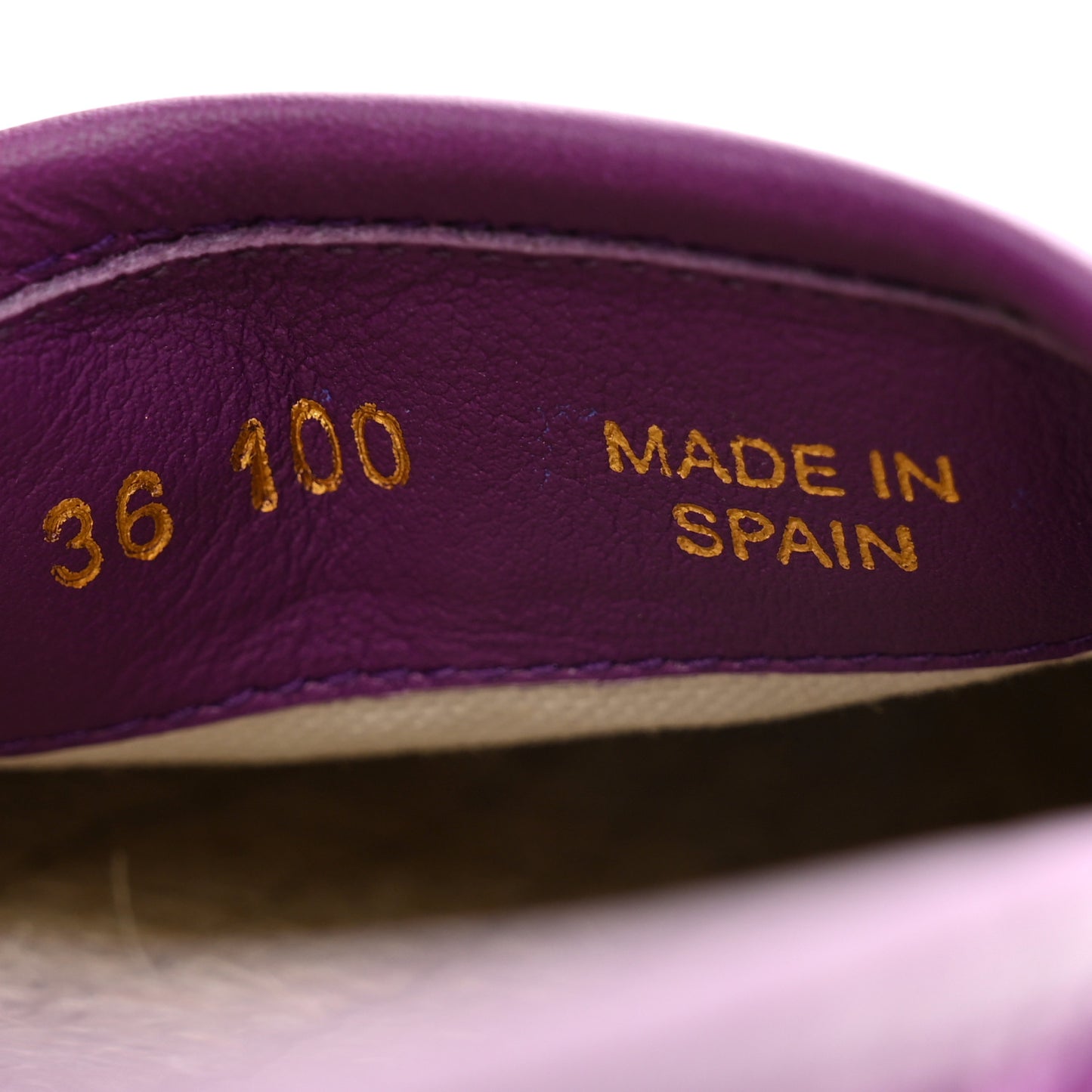 Terry Cloth GG Monogram Espadrilles 36 Purple