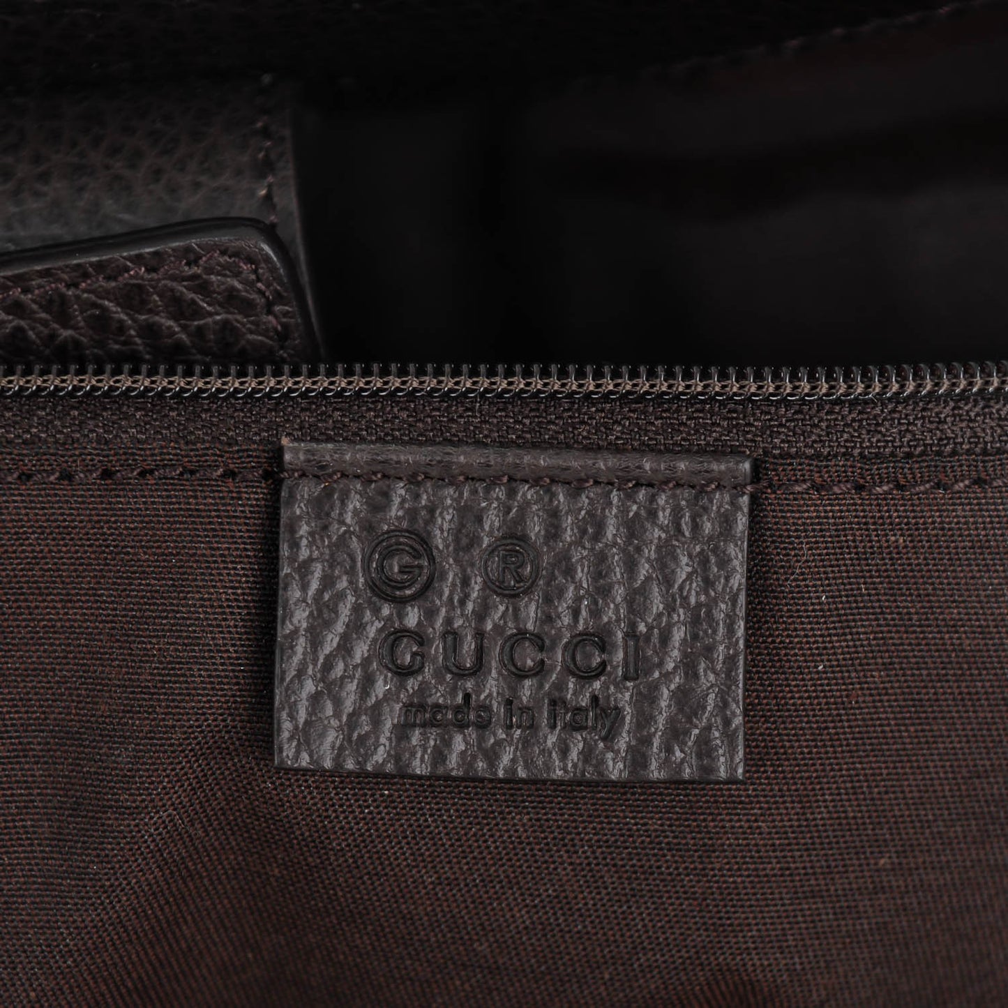 Monogram Medium Sukey Tote Dark Brown