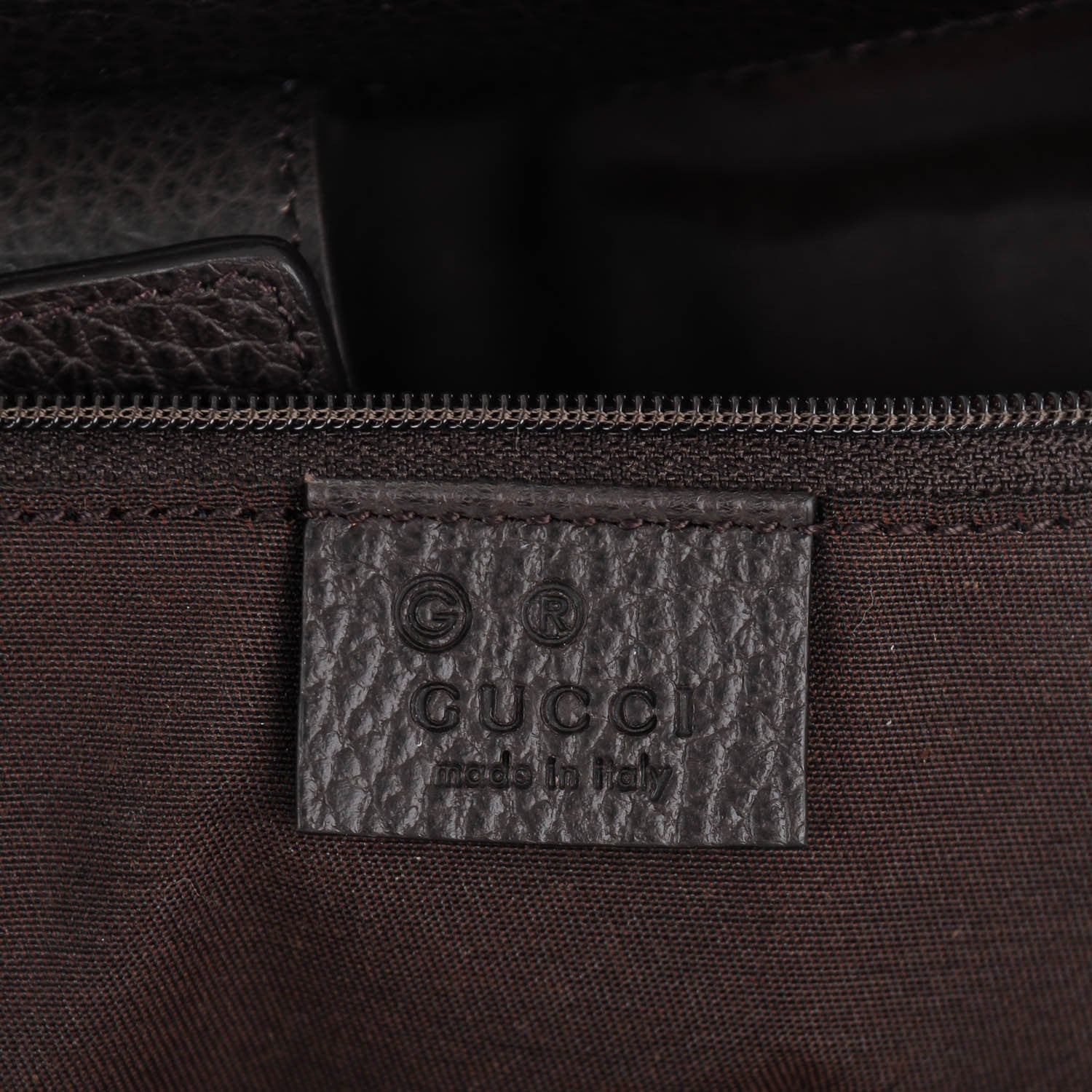Gucci Monogram Medium Sukey Tote Dark Brown 6 of 7