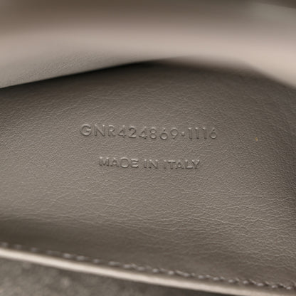 Saint Laurent Calfskin Small Monogram Cabas Grey 7 of 12