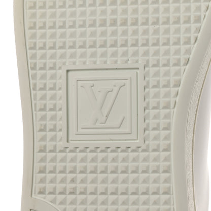 Louis Vuitton Calfskin Calf Hair Monogram Giant Jungle Frontrow Sneakers 41 White 8 of 9