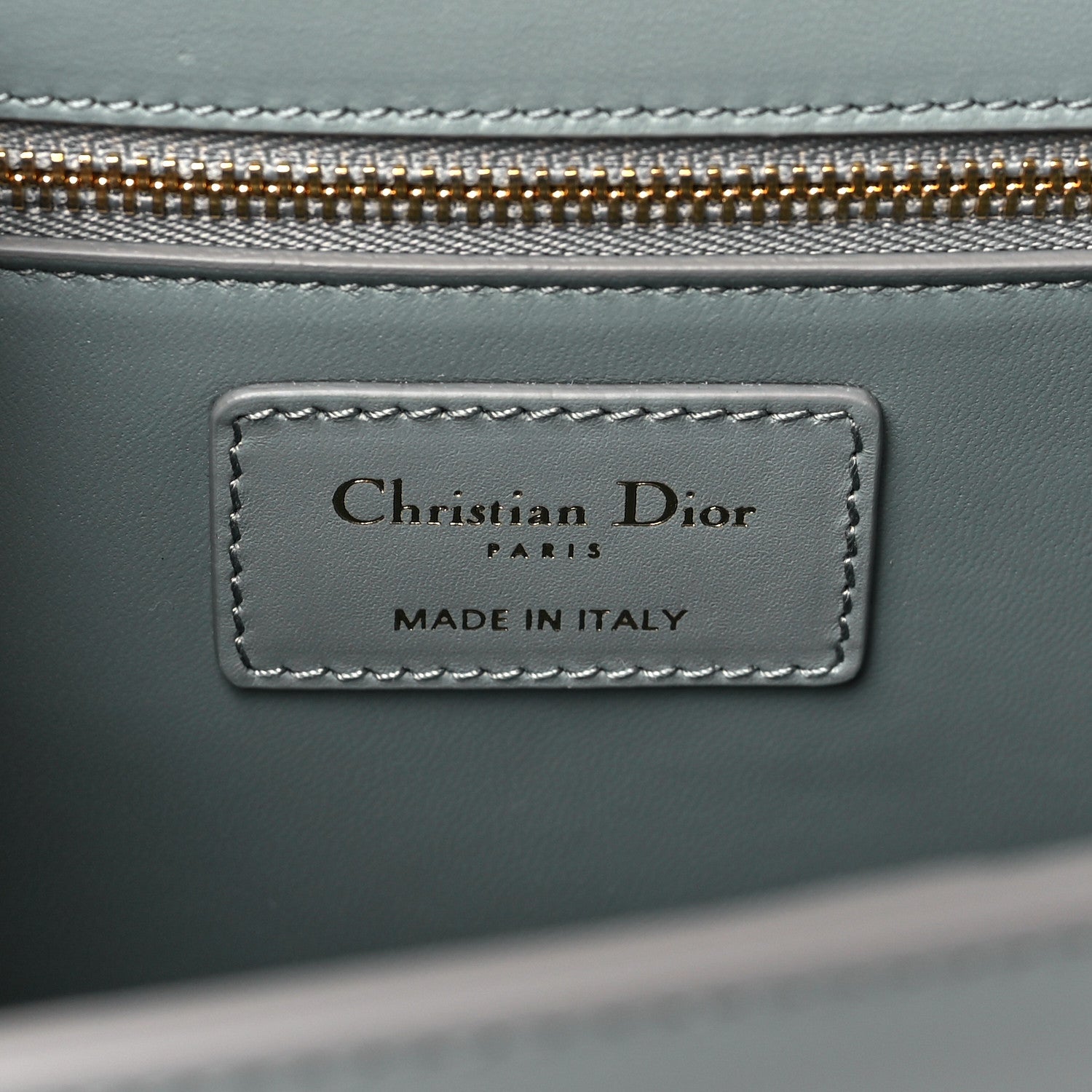 Christian Dior Smooth Calfskin 30 Montaigne Flap Bag Gray 6 of 8