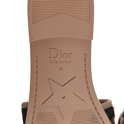 Christian Dior Nylon Camouflage Dio(r)evolution Slide Sandals 39 Nude 6 of 10