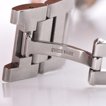 Cartier Stainless Steel 18K Pink Gold 38mm Ballon Bleu De Two Timezone Quartz Watch 6 of 12