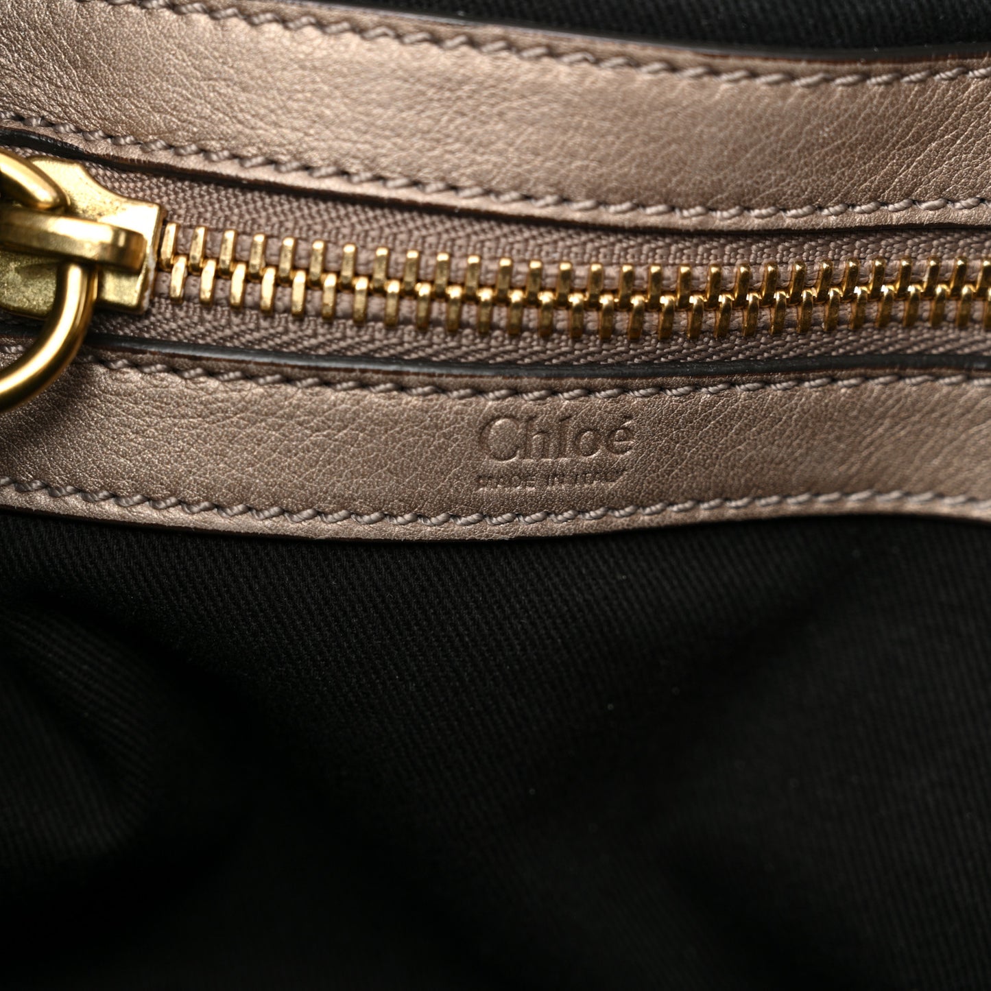 Calfskin Large Bay Tote Black