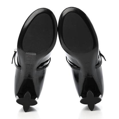 Louis Vuitton Patent Uniformes Silhouette 40mm Pumps 37 Black 4 of 4