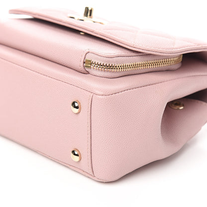 Chanel Caviar Quilted Small Business Affinity Flap Light Pink 8 of 8