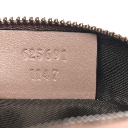 Gucci Calfskin Matelasse GG Marmont Key Pouch Porcelain Rose 7 of 8