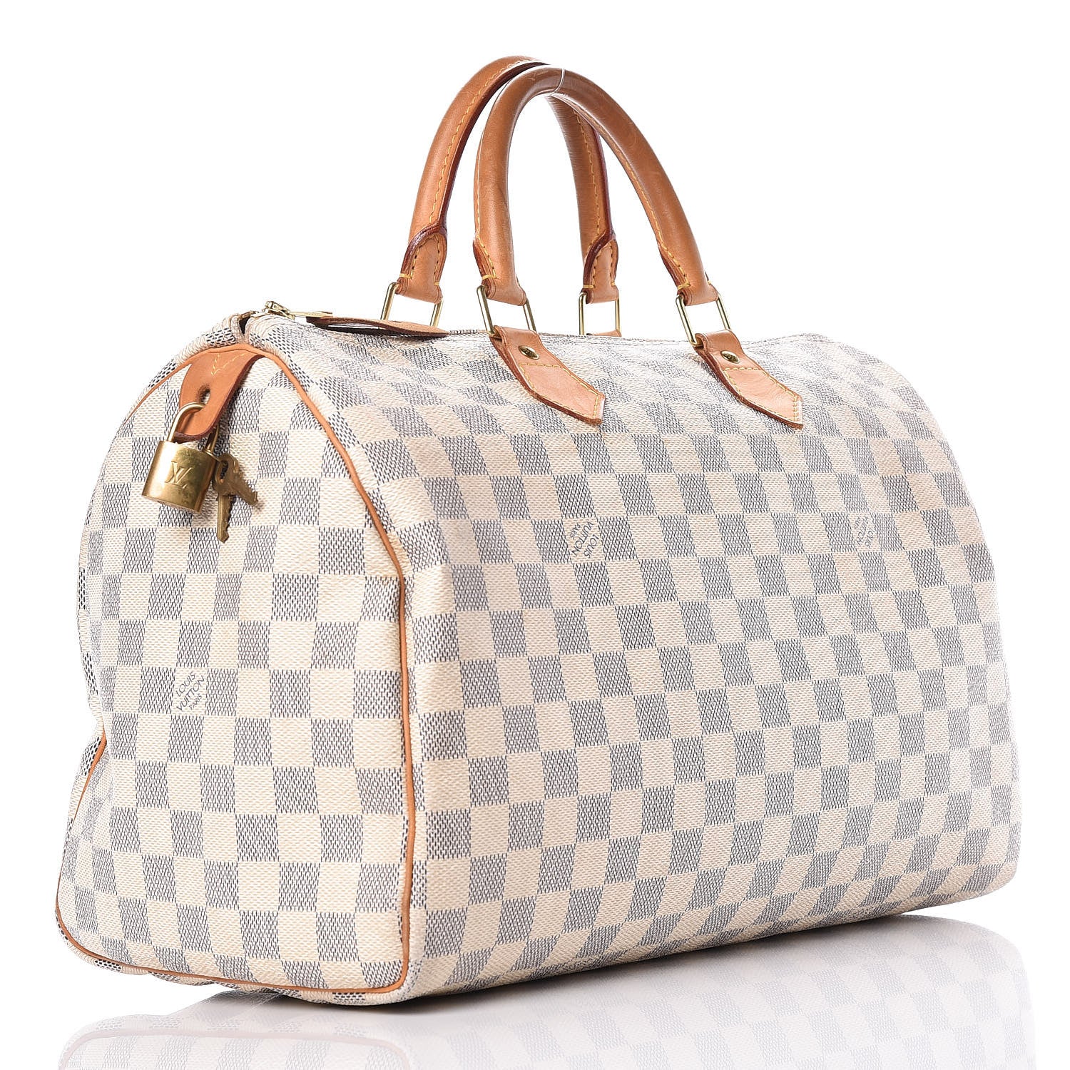 Louis Vuitton Damier Azur Speedy 35 3 of 21