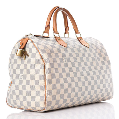 Louis Vuitton Damier Azur Speedy 35 3 of 21