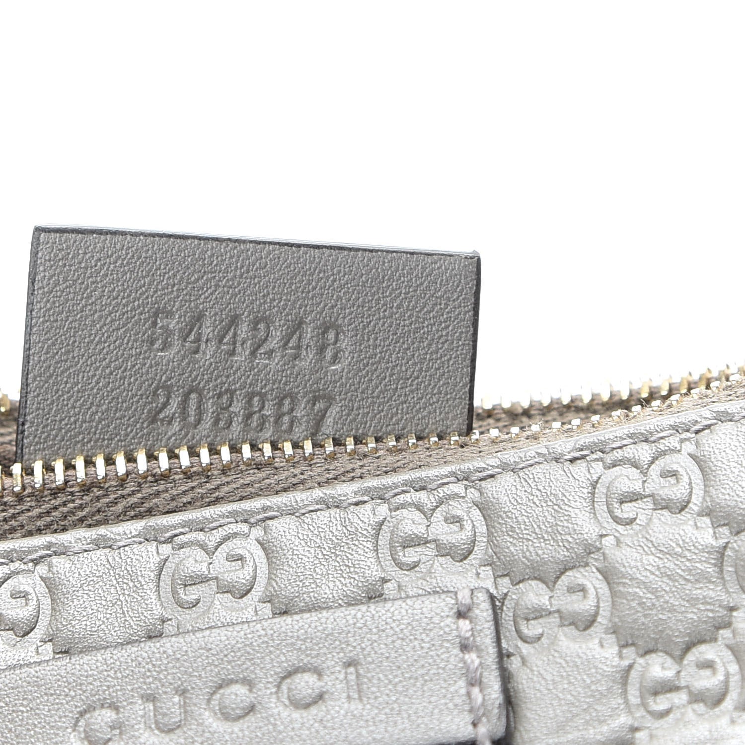 Gucci Soft Microguccissima Key Ring Coin Case Loess 7 of 8