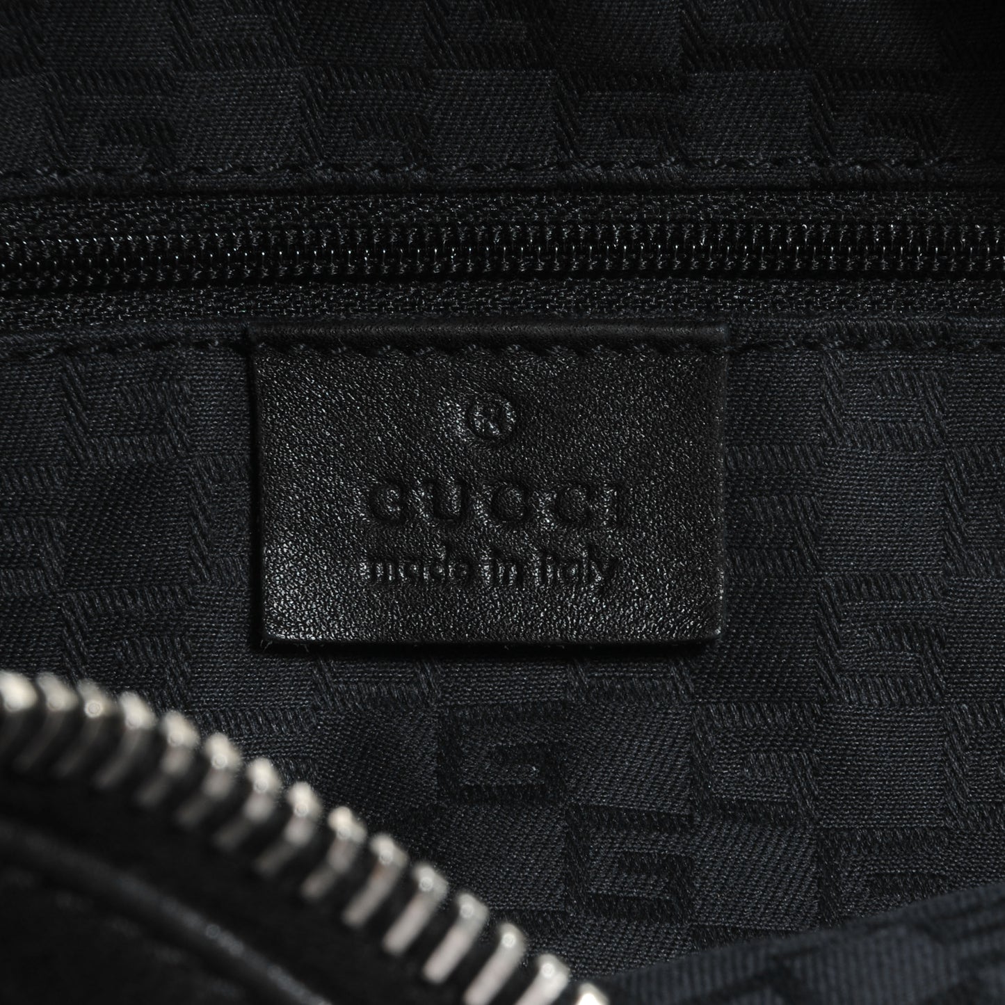 Leather Moon Hobo Black