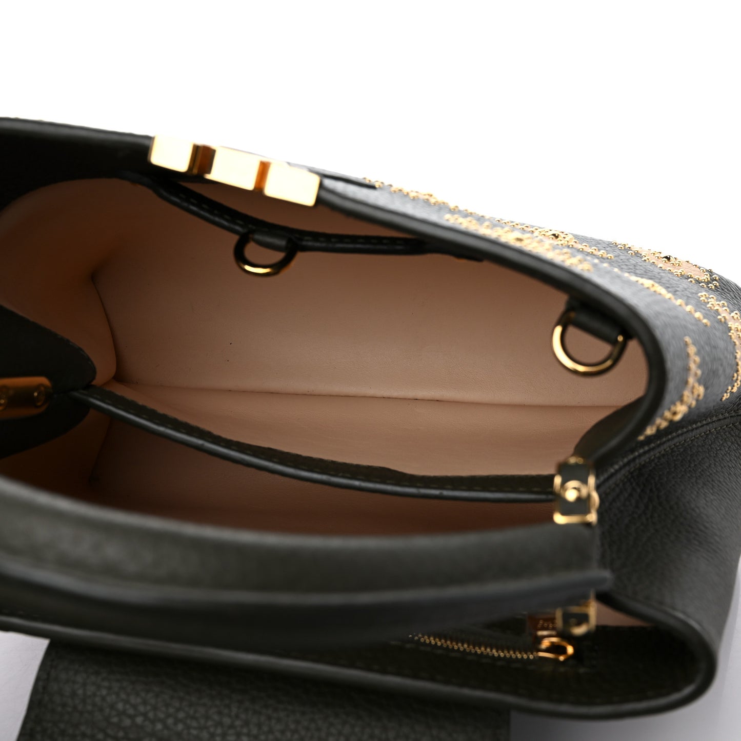 Taurillon Flowers Capucines BB Khaki
