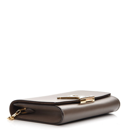 Louis Vuitton Calfskin Chain Louise GM Granit 4 of 8