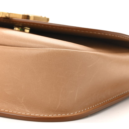 Saint Laurent Smooth Vintage Calfskin Small Kaia Satchel Brown Gold 10 of 10
