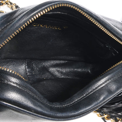 Chanel Lambskin CC Tassel Camera Case Black 5 of 8