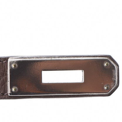 Hermes Taurillon Clemence Birkin 35 Cacao 19 of 32