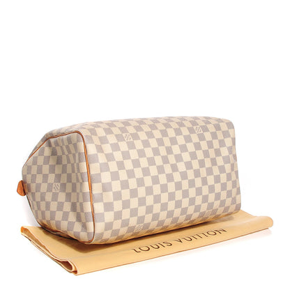 Louis Vuitton Damier Azur Speedy 35 4 of 7