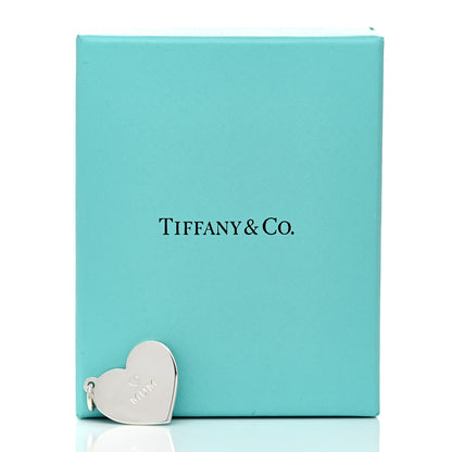 Tiffany Sterling Silver Mum Heart Charm 4 of 4