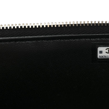 Chanel Lambskin Quilted Small Pillow Crush Vanity Case With Chain Black 7 of 12