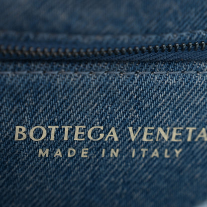 Bottega Veneta Denim Maxi Intrecciato Cassette Crossbody Bag Washed Indigo 5 of 9