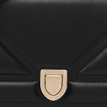 Christian Dior Lambskin Medium Diorama Flap Bag Black 9 of 13
