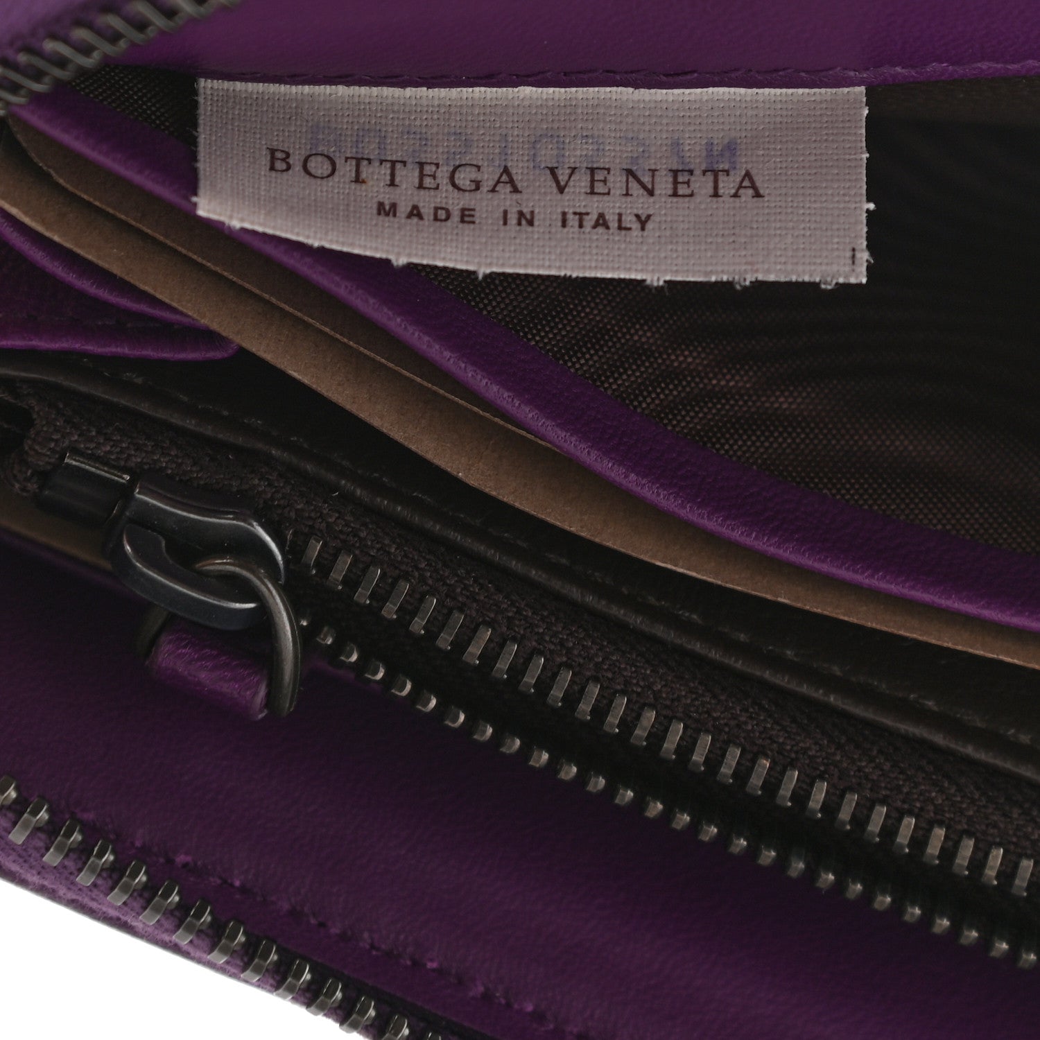 Bottega Veneta Nappa Intrecciato Zip Around Wallet Monalisa 6 of 8