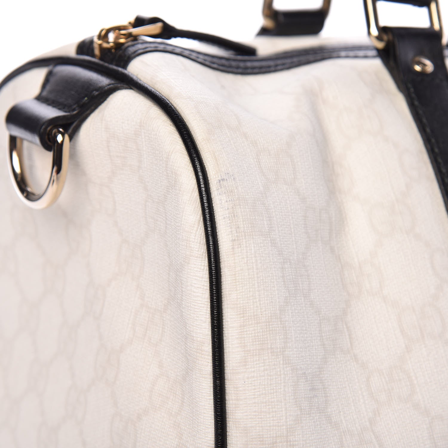 Gucci GG Plus Monogram Medium Joy Boston White Black 12 of 12