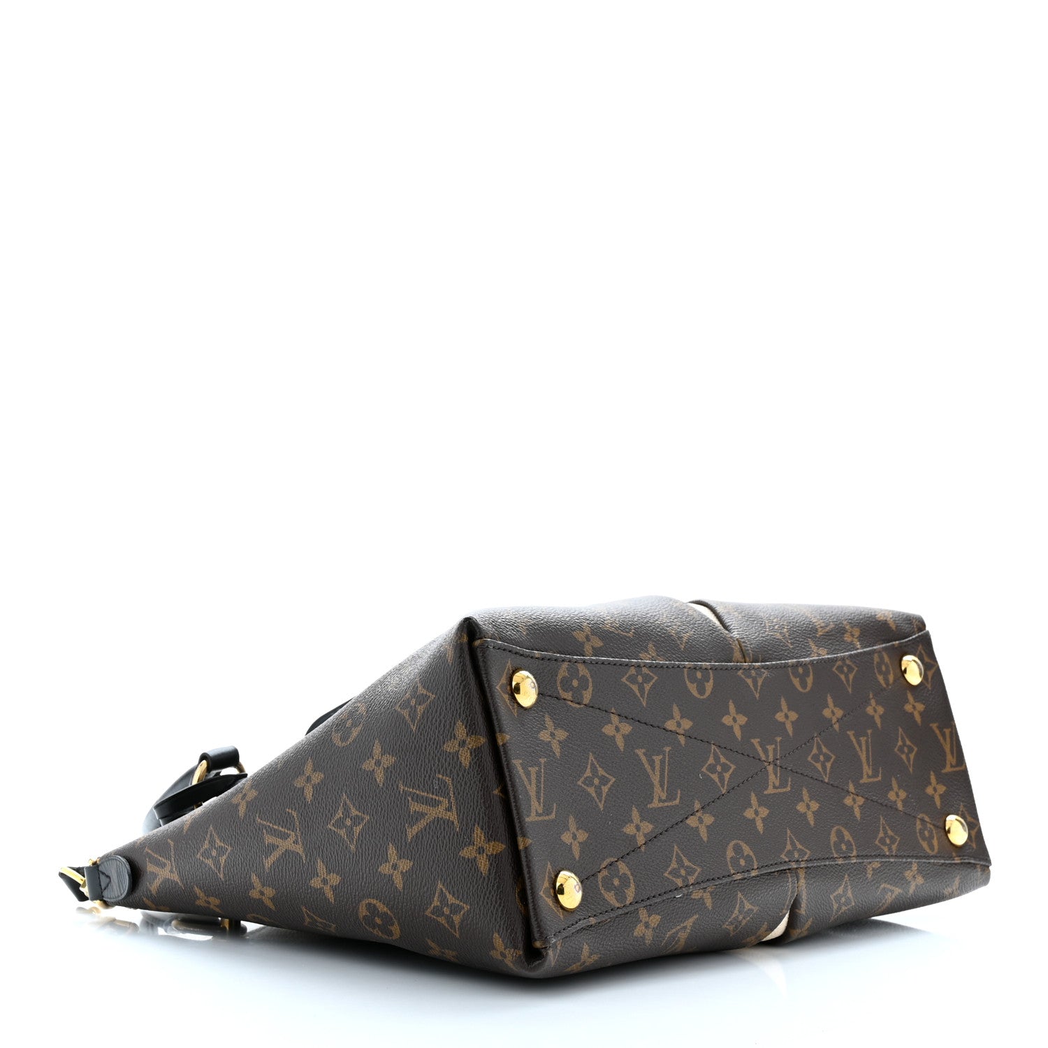 Louis Vuitton Monogram V Tote MM Khaki Cream 4 of 16