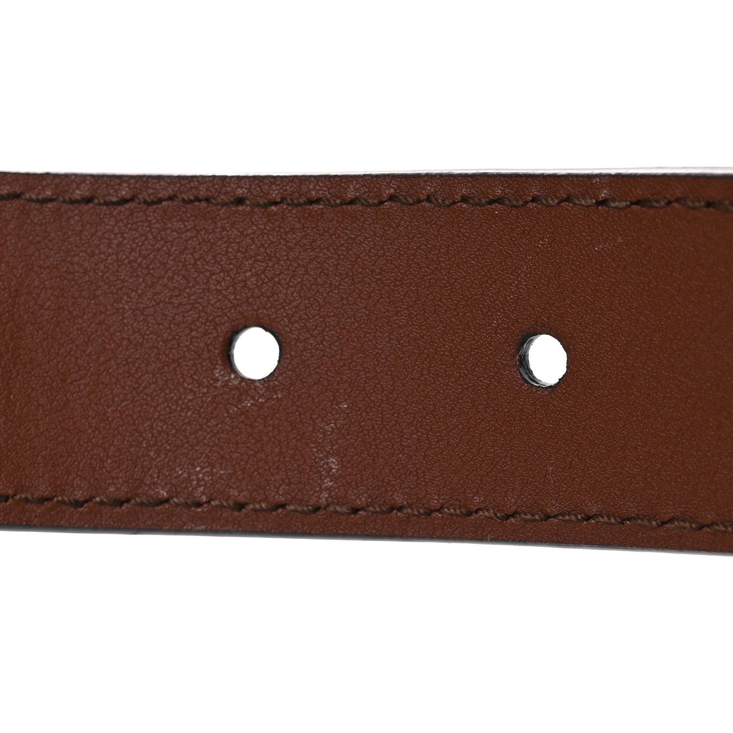 Gucci New Denim GG Monogram Dollar Calfskin Belt 65 26 Blue Tea Cuir Epilog 4 of 4