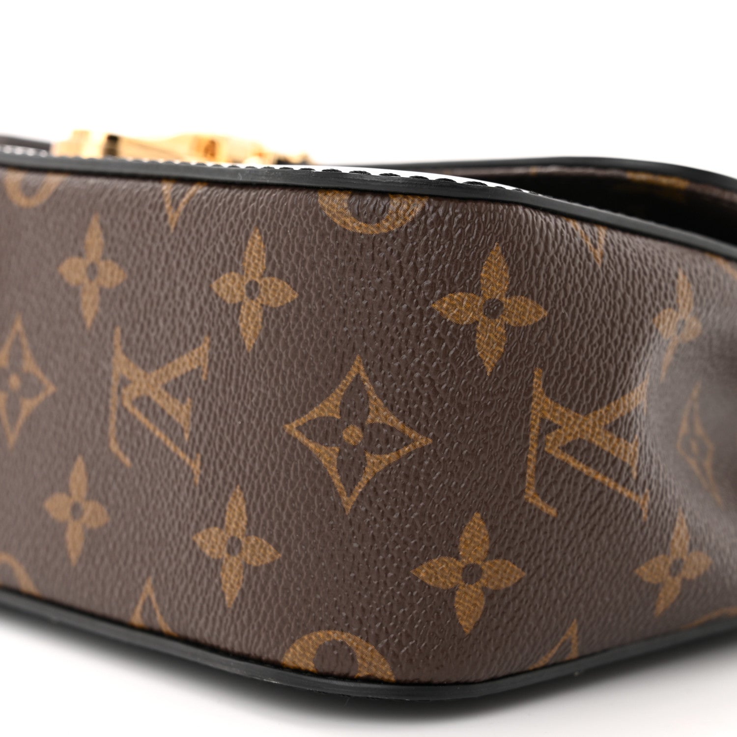 Louis Vuitton Patent Calfskin Monogram Cherrywood BB Black 9 of 9