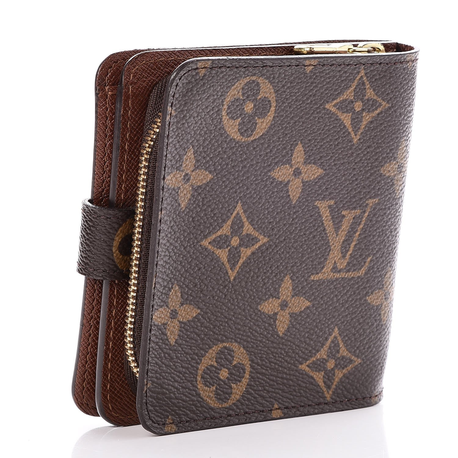 Louis Vuitton Monogram Compact Zippe Zipped Wallet 3 of 7